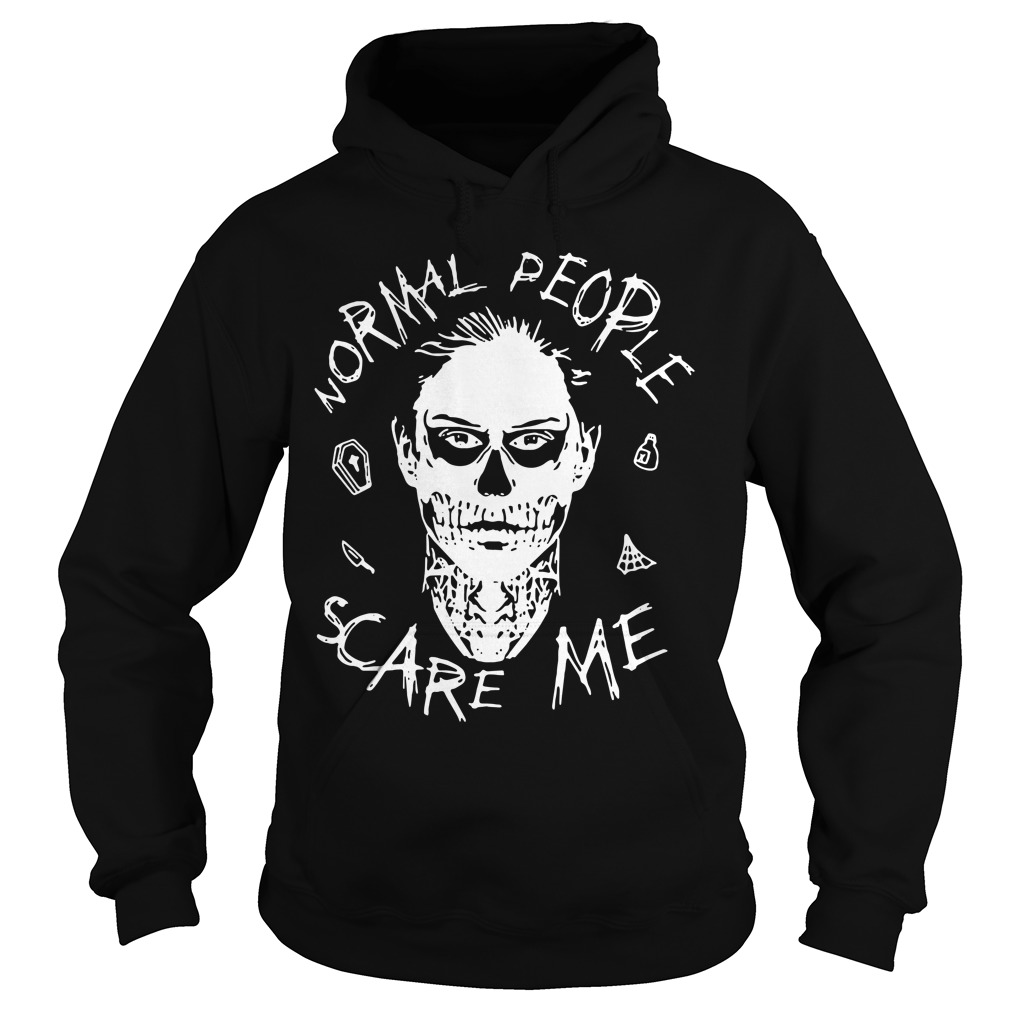 normal people scare me hoodie