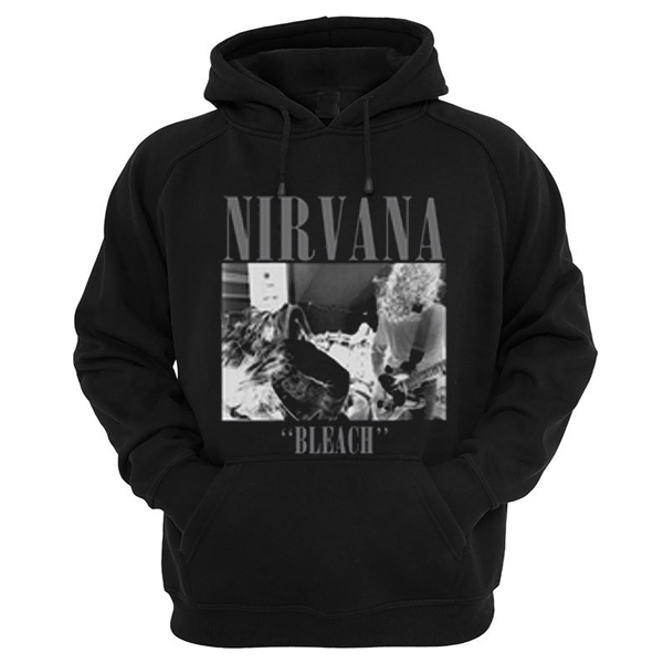 white nirvana hoodie