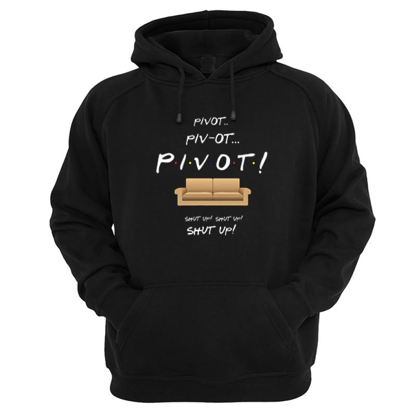 friends pivot hoodie